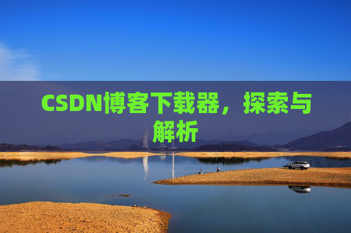 CSDN博客下载器，探索与解析